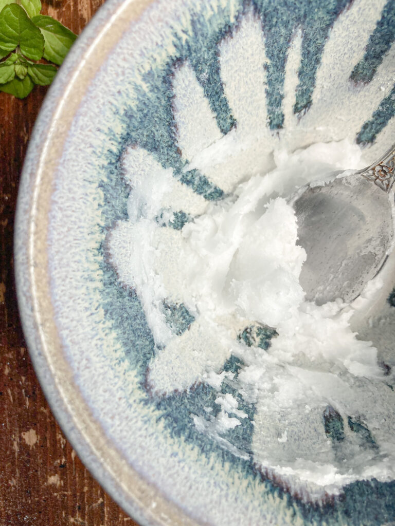 Homemade toothpaste